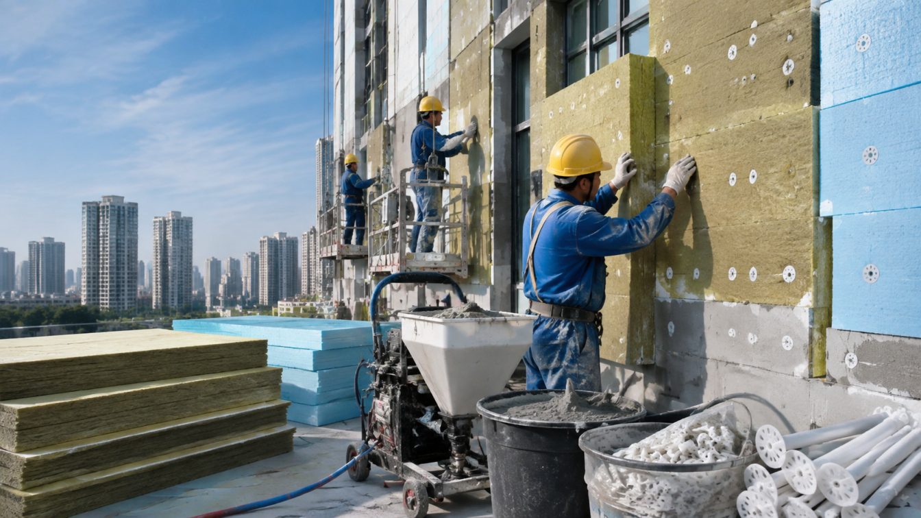郫都区为建筑工程提供保温防火方案
